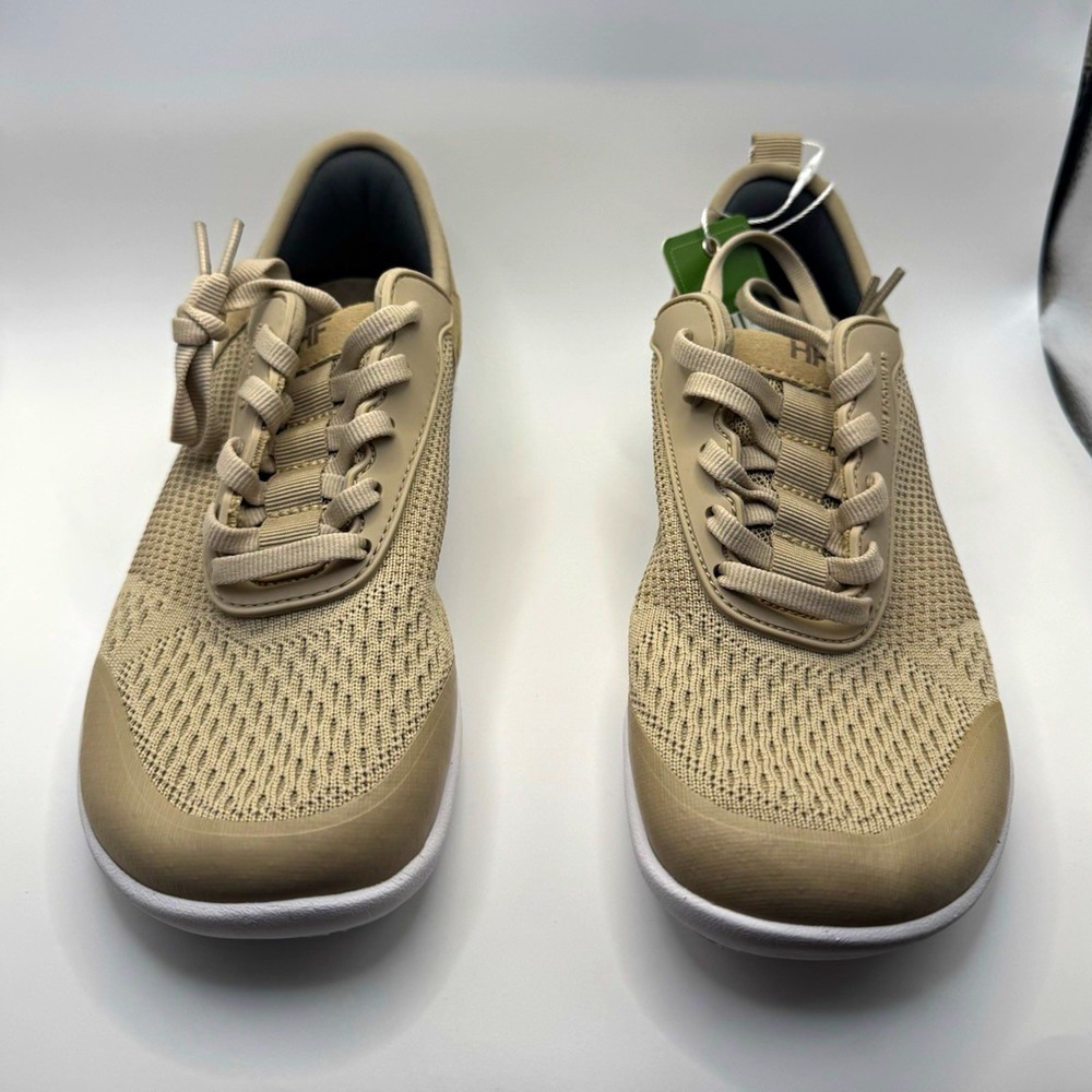 HIKE Women's Sneakers Size 6 Beige Knit Breathable Lace-Up Sneakers